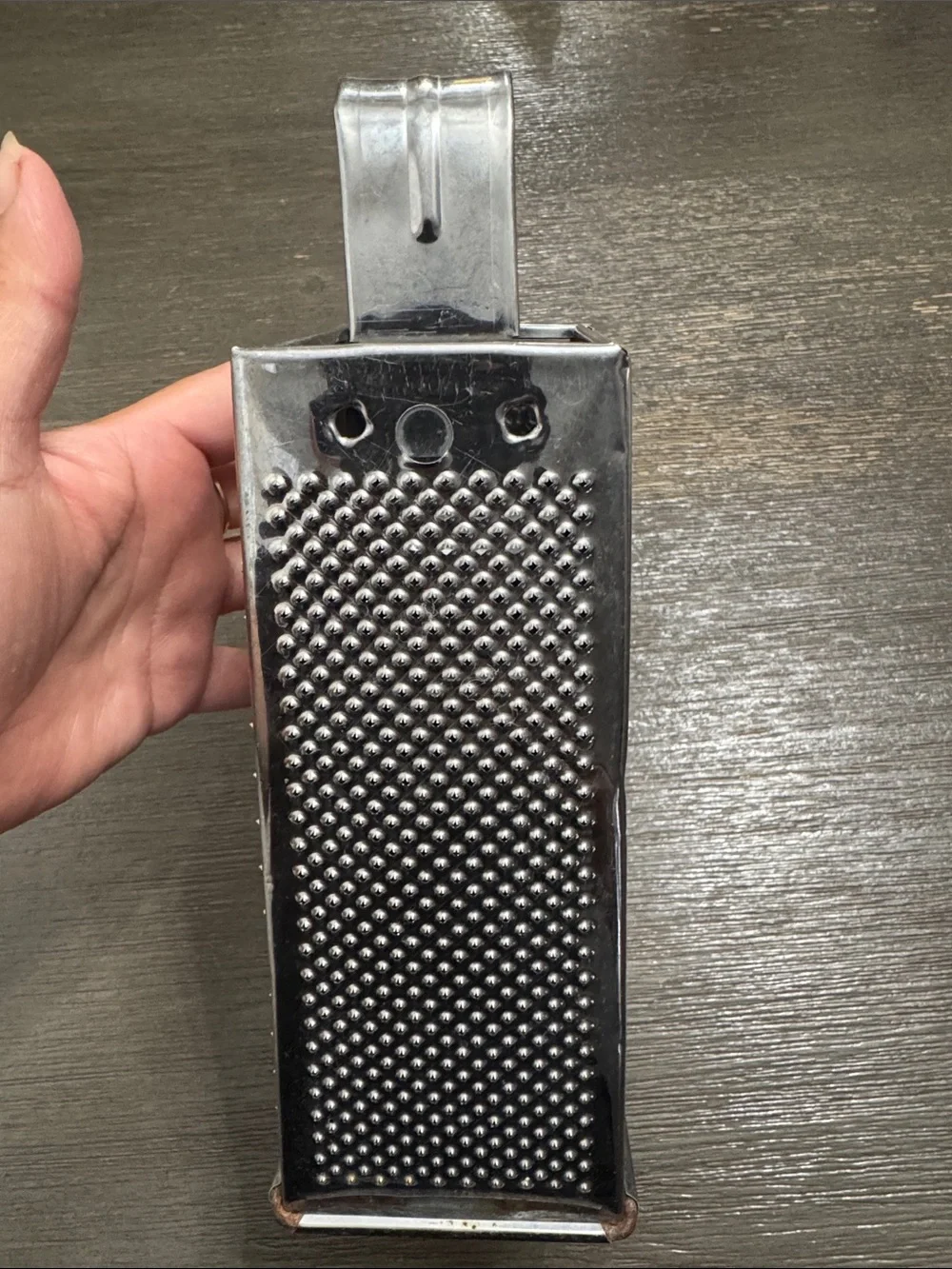 vintage Bromwell four-sided stainless steel box grater